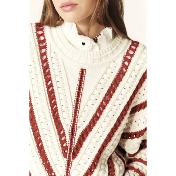 BA&SH Gardy Openwork Sweater - Picture 7 of 8